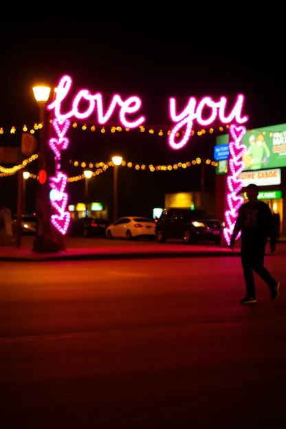 Imagen pacífica de buenas noches con cita "Te quiero"